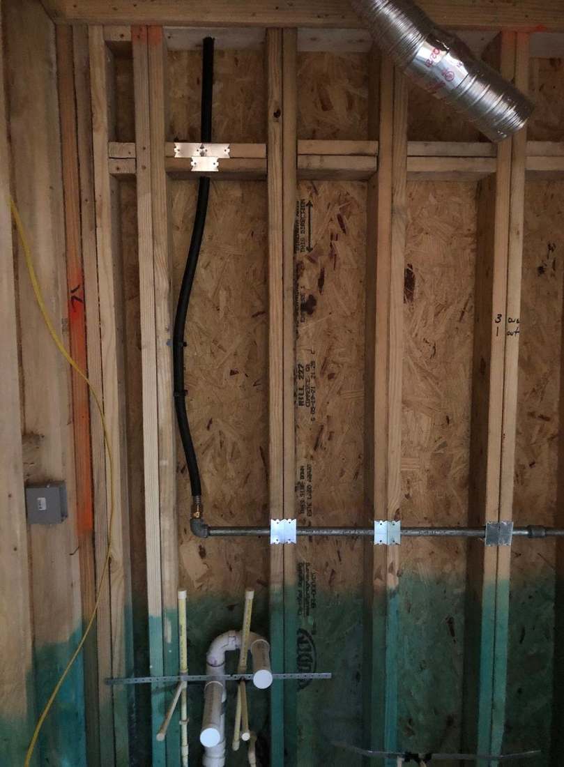 Rough-in with CSST — Alpha Gas Services, Jacksonville FL